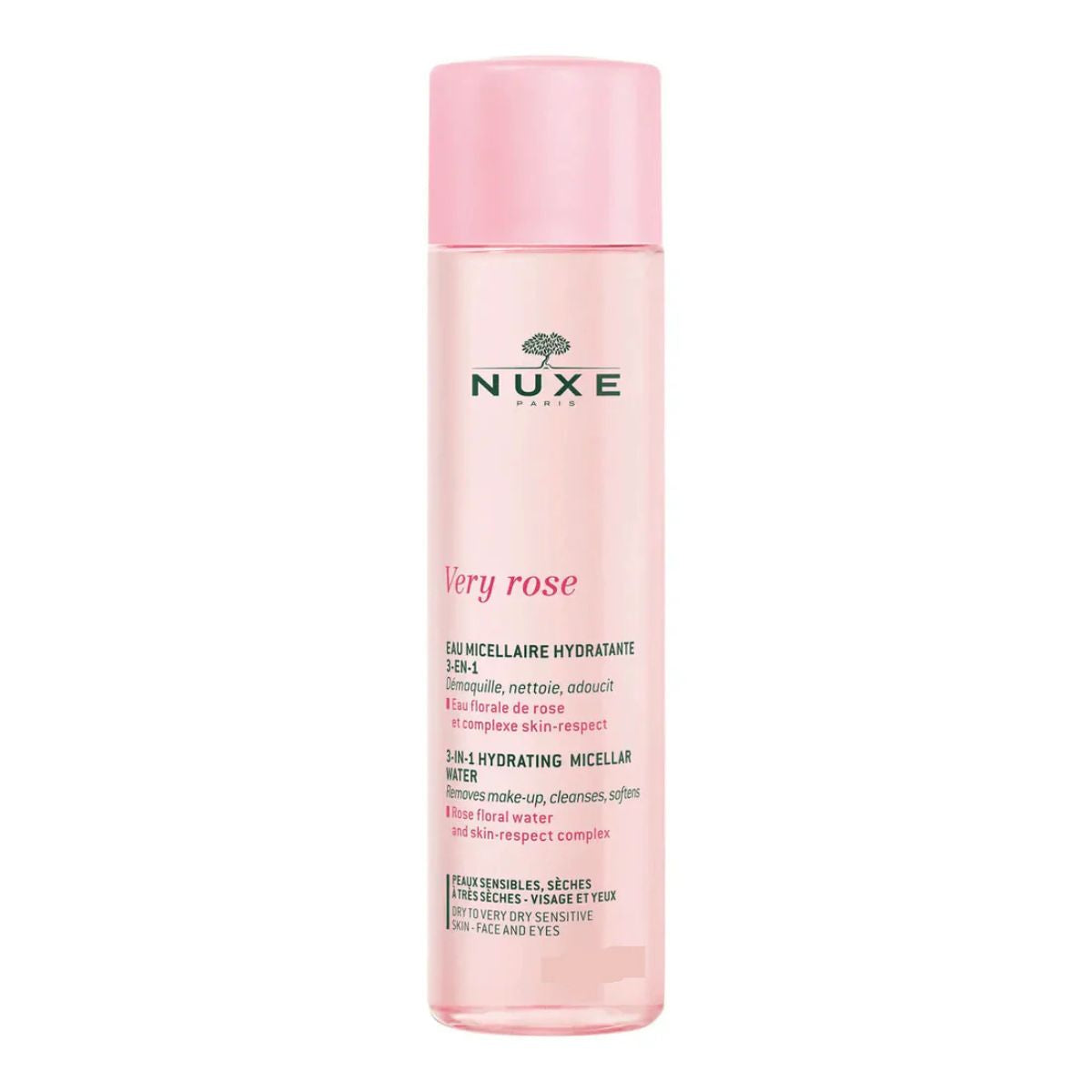 Nuxe Very Rose Micellar Water Original 400ml – Makeup Remover & Gentle Cleanser UAE